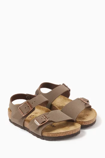 New York Sandals in Birko-Flor® Nubuck