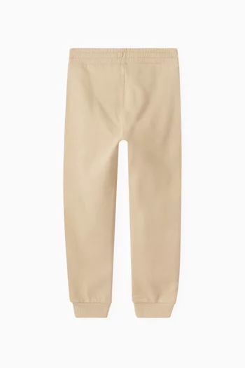 Logo Tape Sweatpants in Cotton