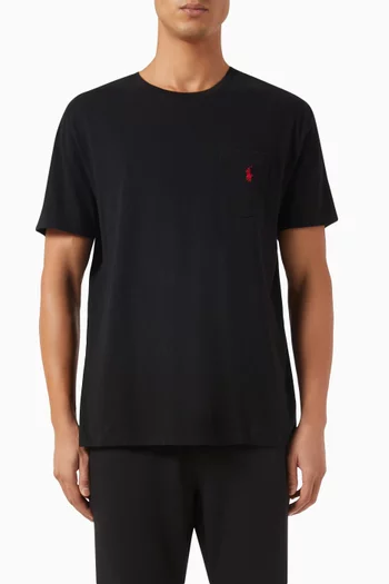 تي شيرت بجيب قطن