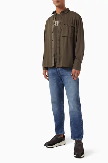 Urban Expedition Boxy-fit Shirt in Cotton