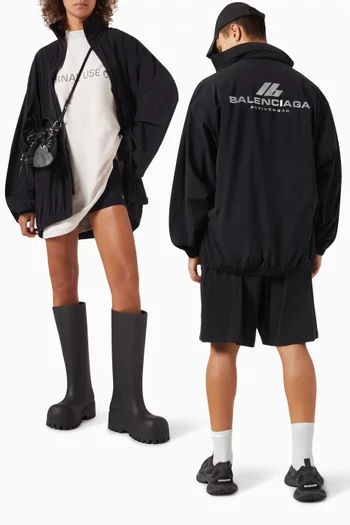 Unisex Activewear Windbreaker in Stretch Nylon
