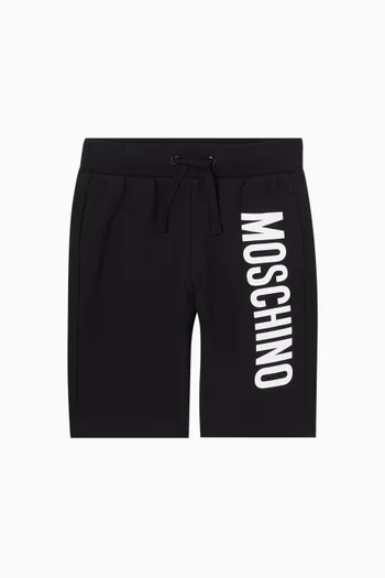 شورت رياضي بشعار الماركة قطن