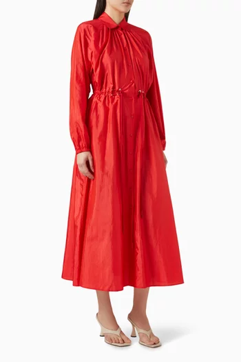 Tenuta Midi Dress in Silk-blend