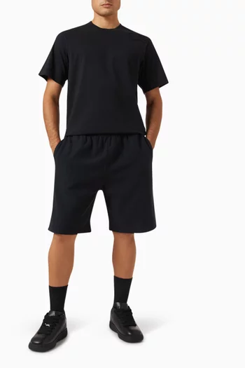 Equestrian Knight Motif T-shirt in Cotton