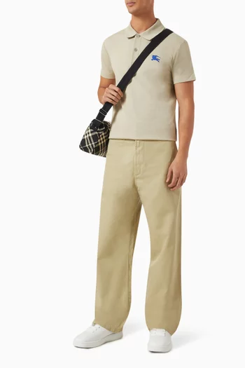 Equestrian Knight Polo Shirt in Cotton