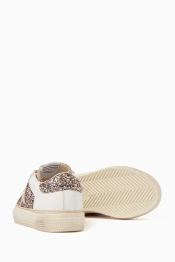 Ballstar Sneakers in Glitter & Leather