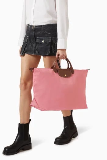 Small Le Pliage Original Travel Bag in Canvas