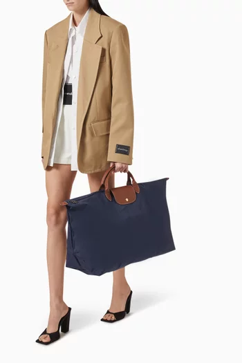 Medium Le Pliage Original Travel Bag in Canvas