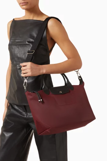 Large Le Pliage Energy Tote Bag in Canvas