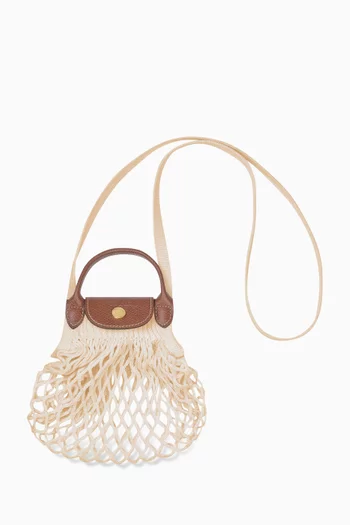 Mini Le Pliage Filet Bag in Mesh