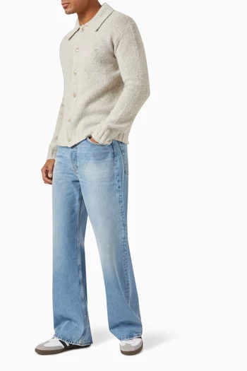 Wide-leg Jeans in Denim