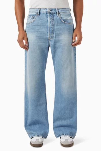 Wide-leg Jeans in Denim