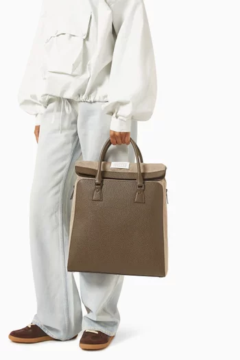 5AC Backpack in Grained Leather