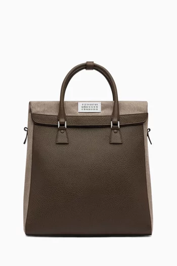 5AC Backpack in Grained Leather