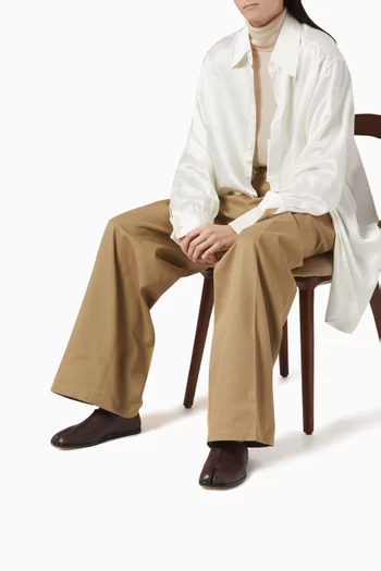 Tabi Babouche Loafers in Nappa Leather