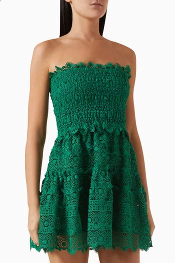 Cumbia Mini Dress in Lace
