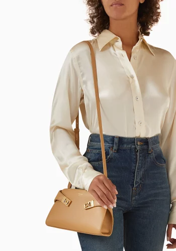 حقيبة كروس هاج جلد عجل