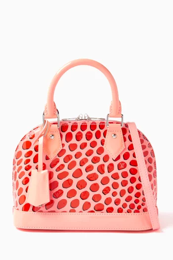 Alma BB Jungle Dots Top-handle Bag in Vernis Leather