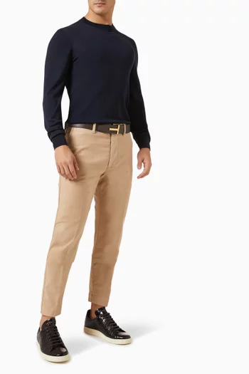 Crewneck Sweater in Merino Wool