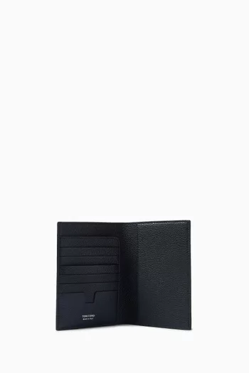 Logo Bi-fold Wallet in Leather
