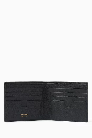 Logo Bifold Wallet in Leather