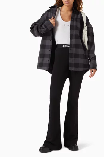 Classic Logo Overshirt in Cotton