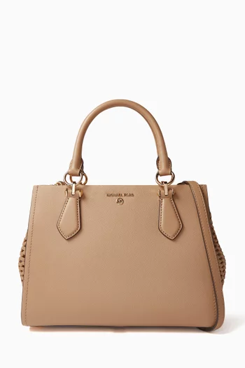 Medium Marilyn Satchel Bag in Leather