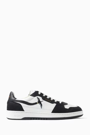 Dice Lo Bee Bird Sneakers in Leather & Suede