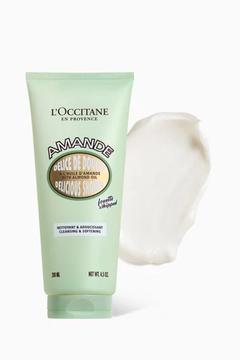 Almond Whipped Shower Cream, 200ml
