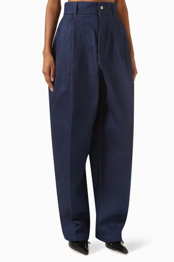 Le de-Nîmes Curzio Pants in Denim