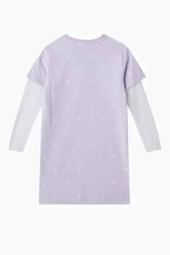 Layered T-shirt Dress