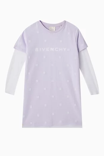 Layered T-shirt Dress
