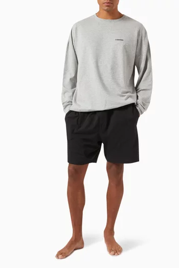 سويت شيرت للبيت تيري بمزيج قطن