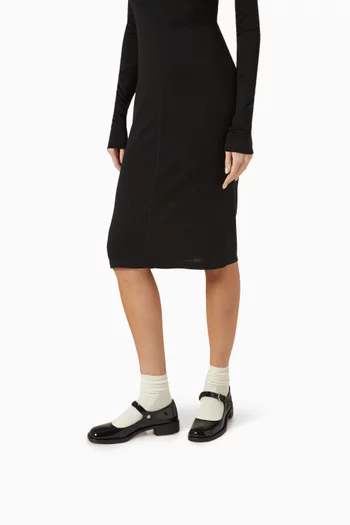 Mary Jane Shoes in Patent Calfskin