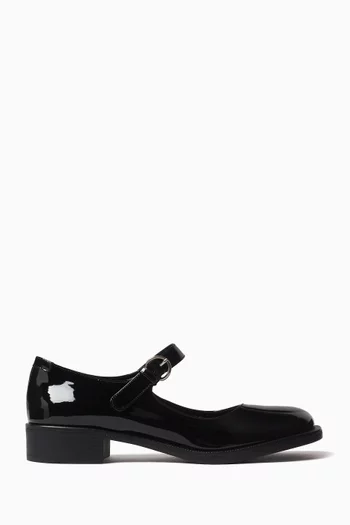 Mary Jane Shoes in Patent Calfskin