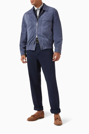 بنطال جينز بتصميم مصبوغ دينم