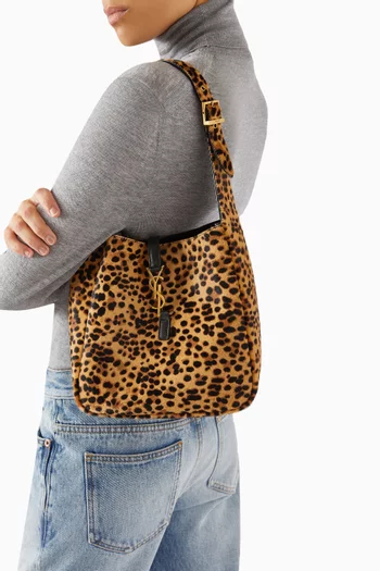 Small Le 5 À 7 Shoulder Bag in Pony Hair