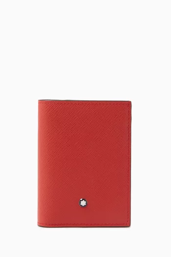 Mini Sartorial Wallet 4cc in Leather