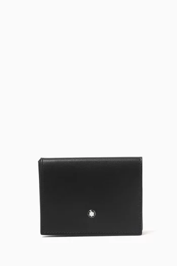 Soft Trio Card Holder 4cc in Leather