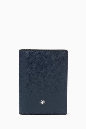 Sartorial Card Holder 4cc in Leather