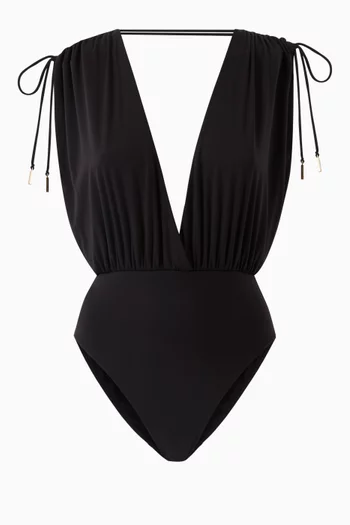 لباس سباحة قطعة واحدة ديمبسي نايلون مطاطي