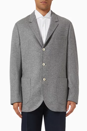 Blazer in Cashmere Jersey
