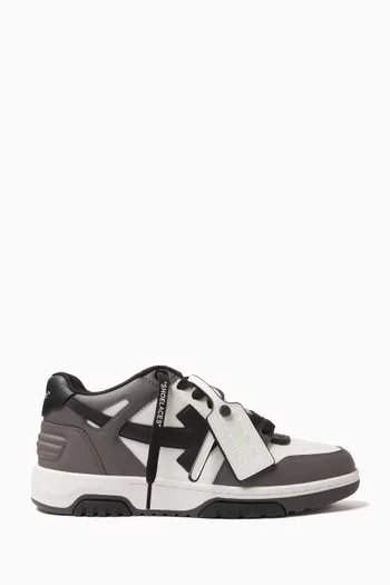 Off white leather shoes top