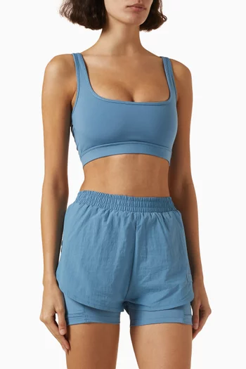 Multi Strap Back Sports Bra in Softskin100©