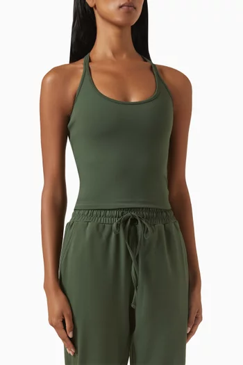2-in-1 Strappy Vest Top in Softskin100©