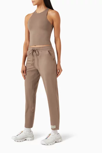 2-in-1 Racerback Crop Top in Softskin100©