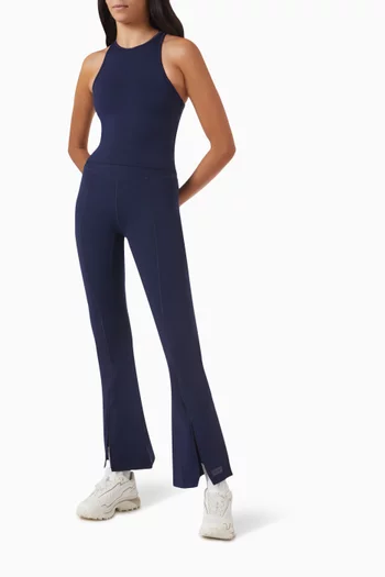 30" Flared Front Split Leggings in Softskin100©