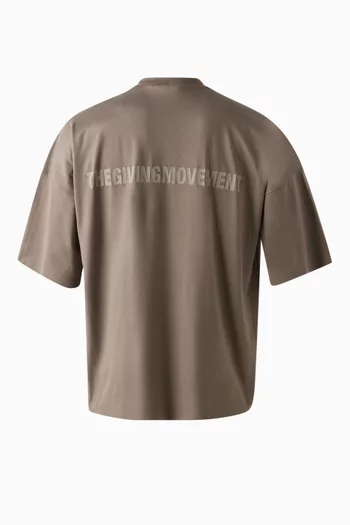 Oversized Raw Edge T-Shirt in Softskin100©