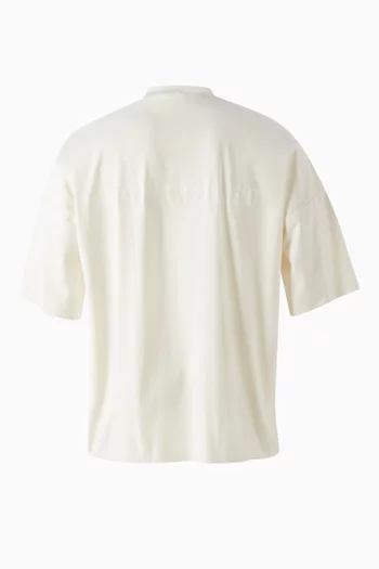 Oversized Raw Edge T-Shirt in Softskin100©