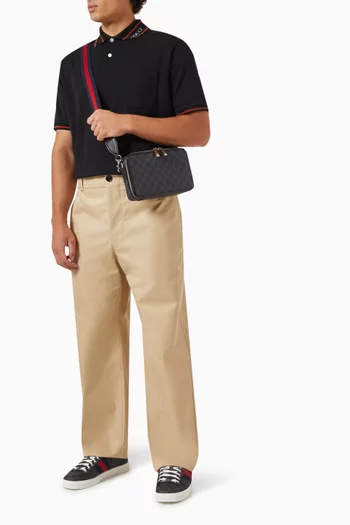 Messenger Bag in GG Supreme Canvas